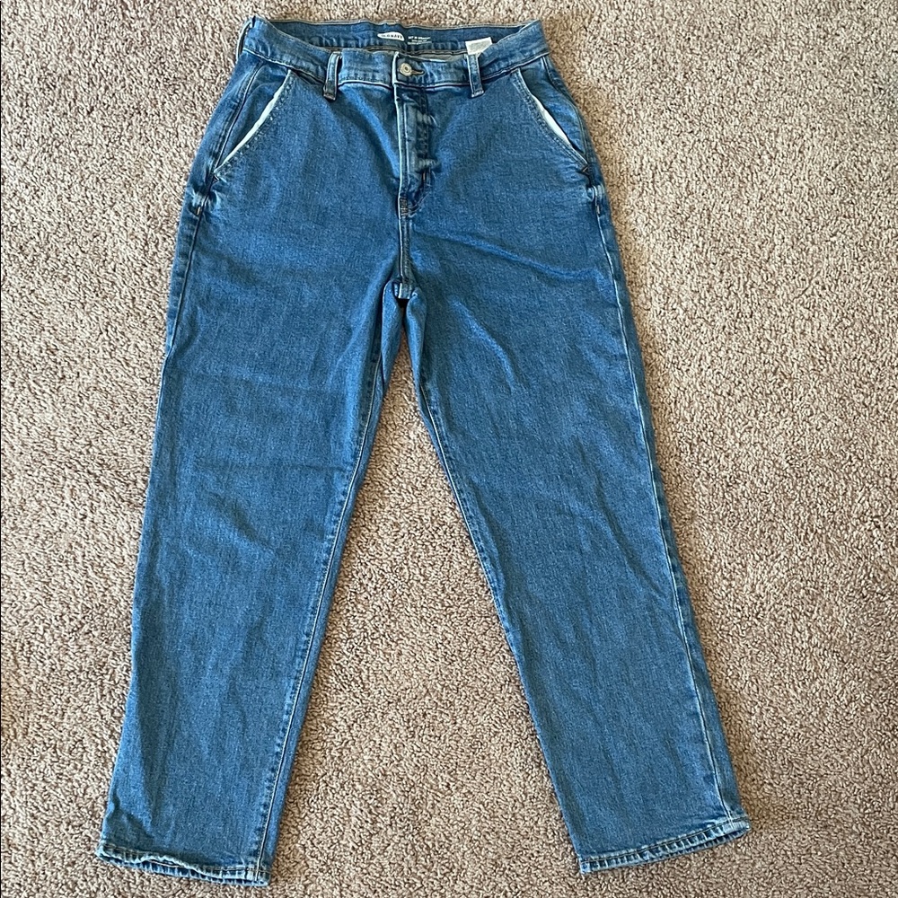 Old Navy Women's Straight Leg Blue Jeans size 8